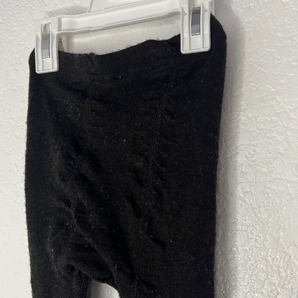 Smartwool Girl’s Black brown Wool Blend footed Tights Size small - Picture 7 of 8